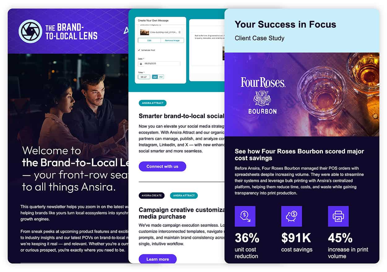 Brand-to-Local Lens newsletter